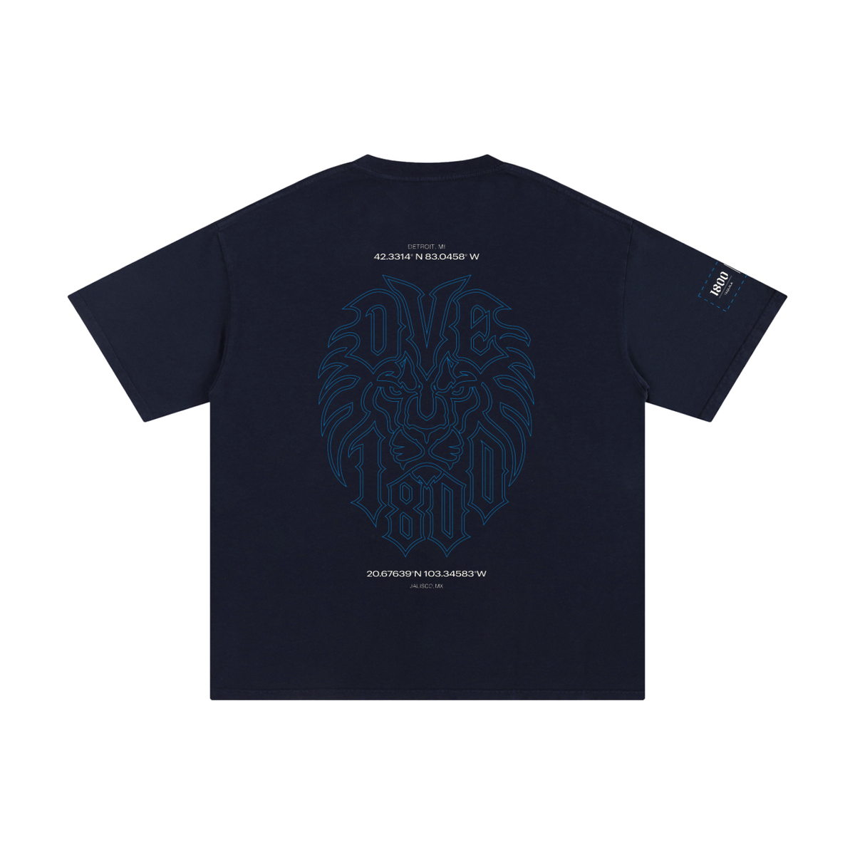 Detroit Loves Tequila Roar Tee