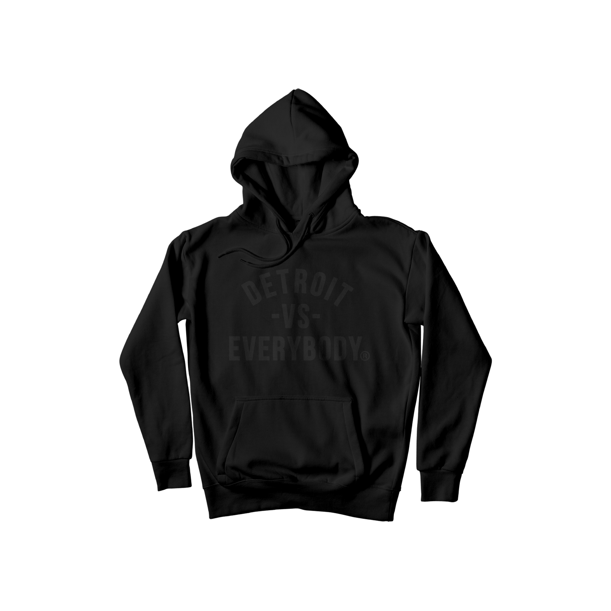 Detroit Vs Everybody Hoodie- Black/black image 0