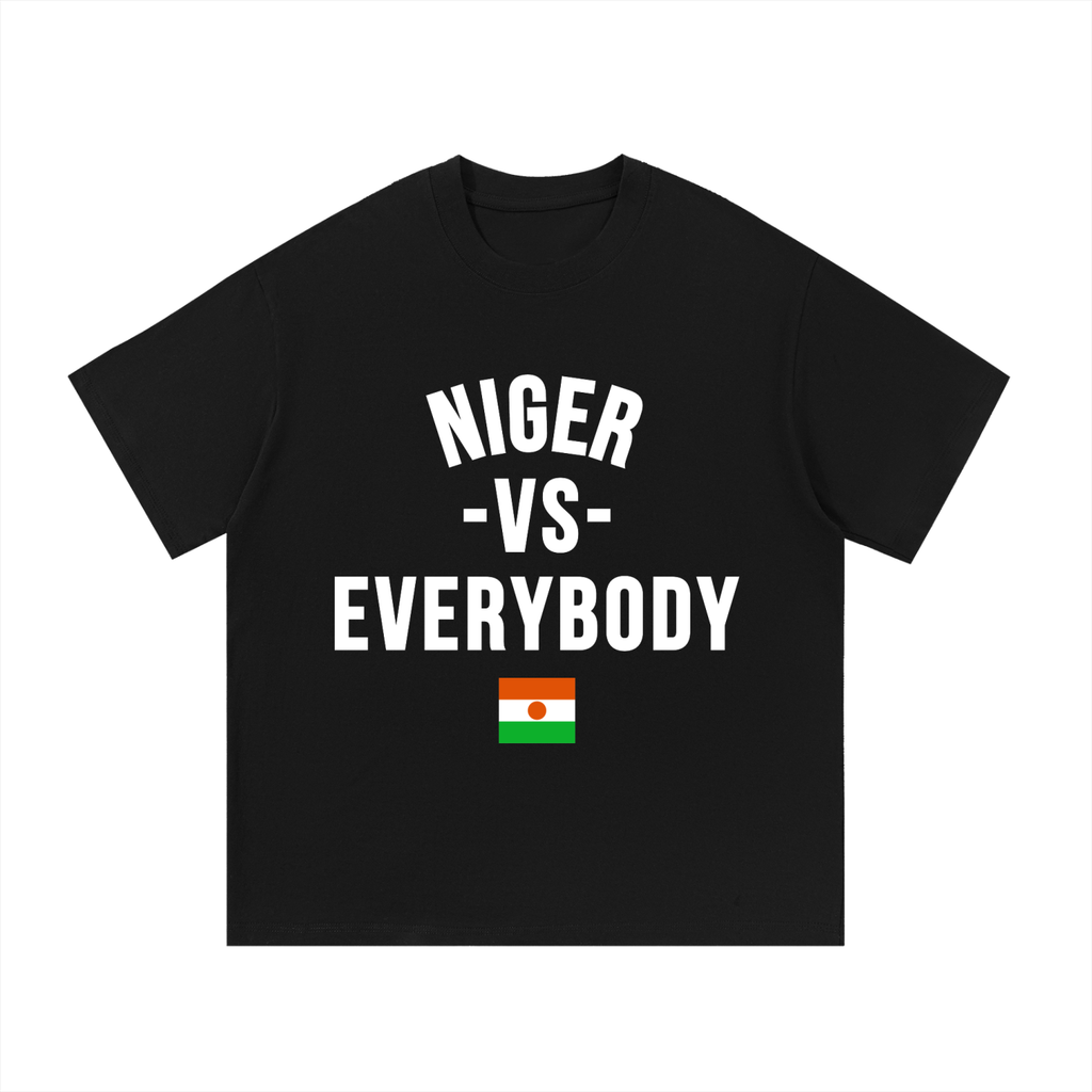 Niger Vs Everybody Essential Cotton T-Shirt