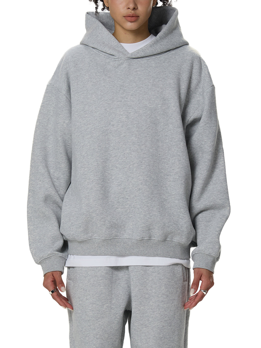 Oak Park Vs Everybody Fleeced Boxy Hoodie