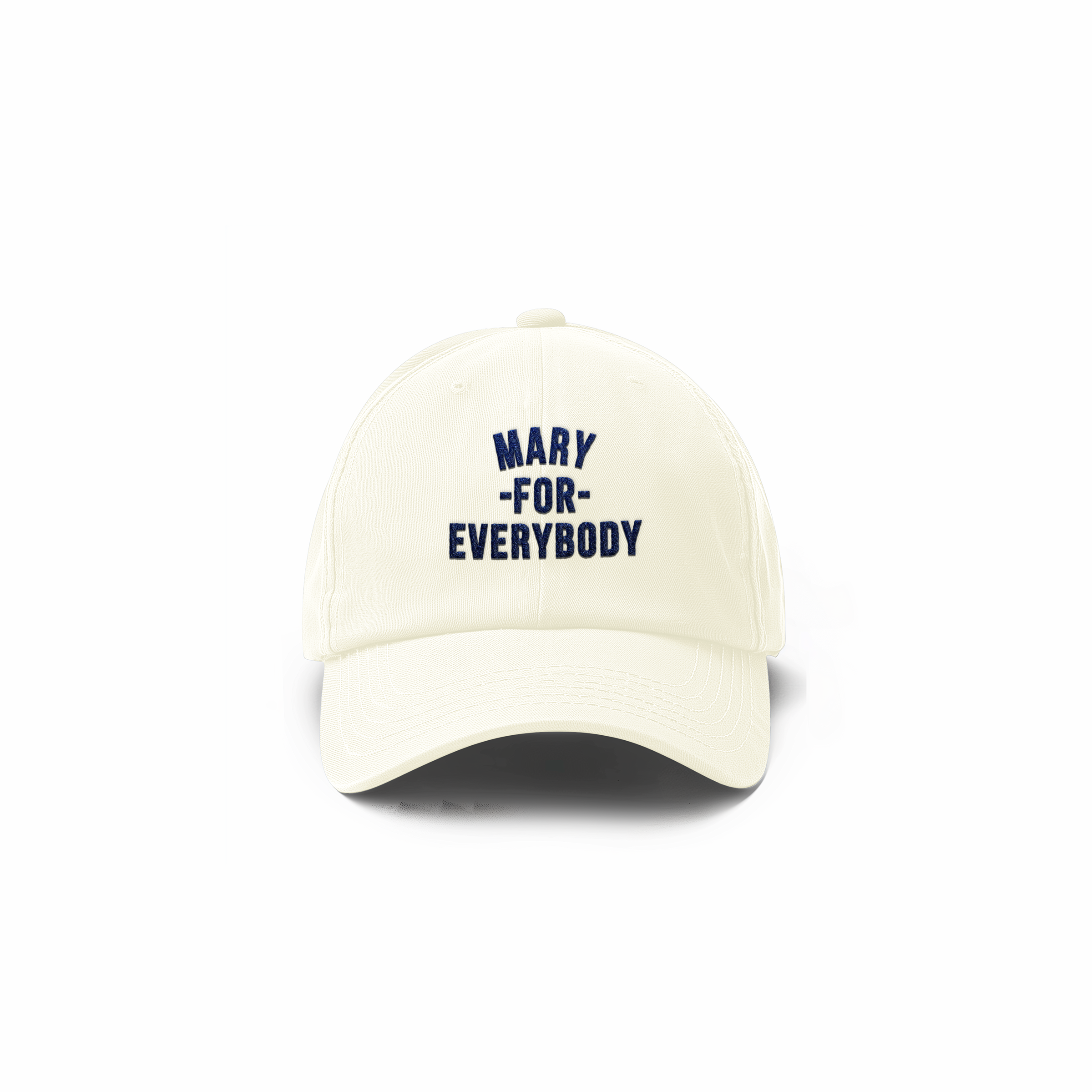 Mary For Everybody Cap - Tan/Navy