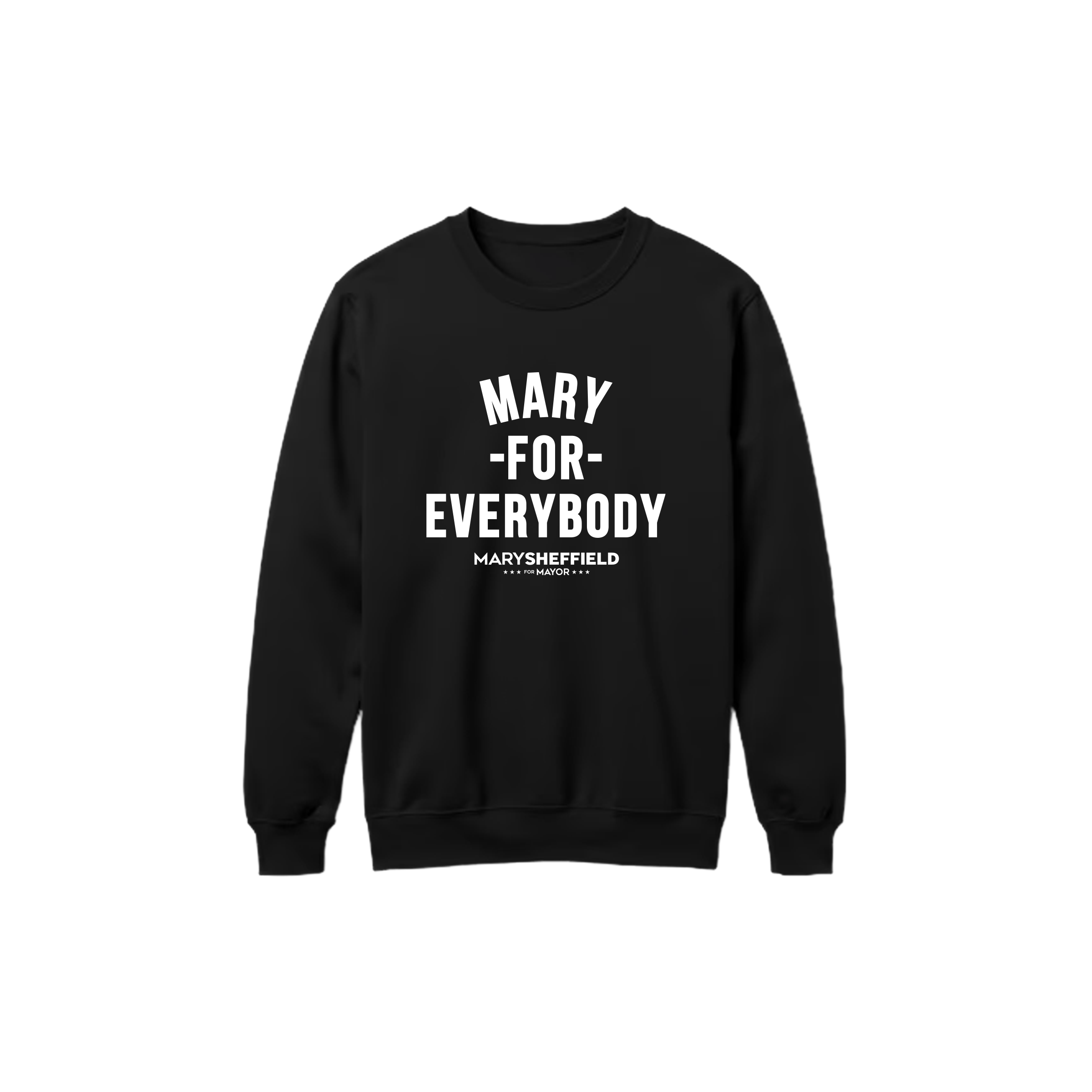 Mary For Everybody Crew - Black/White