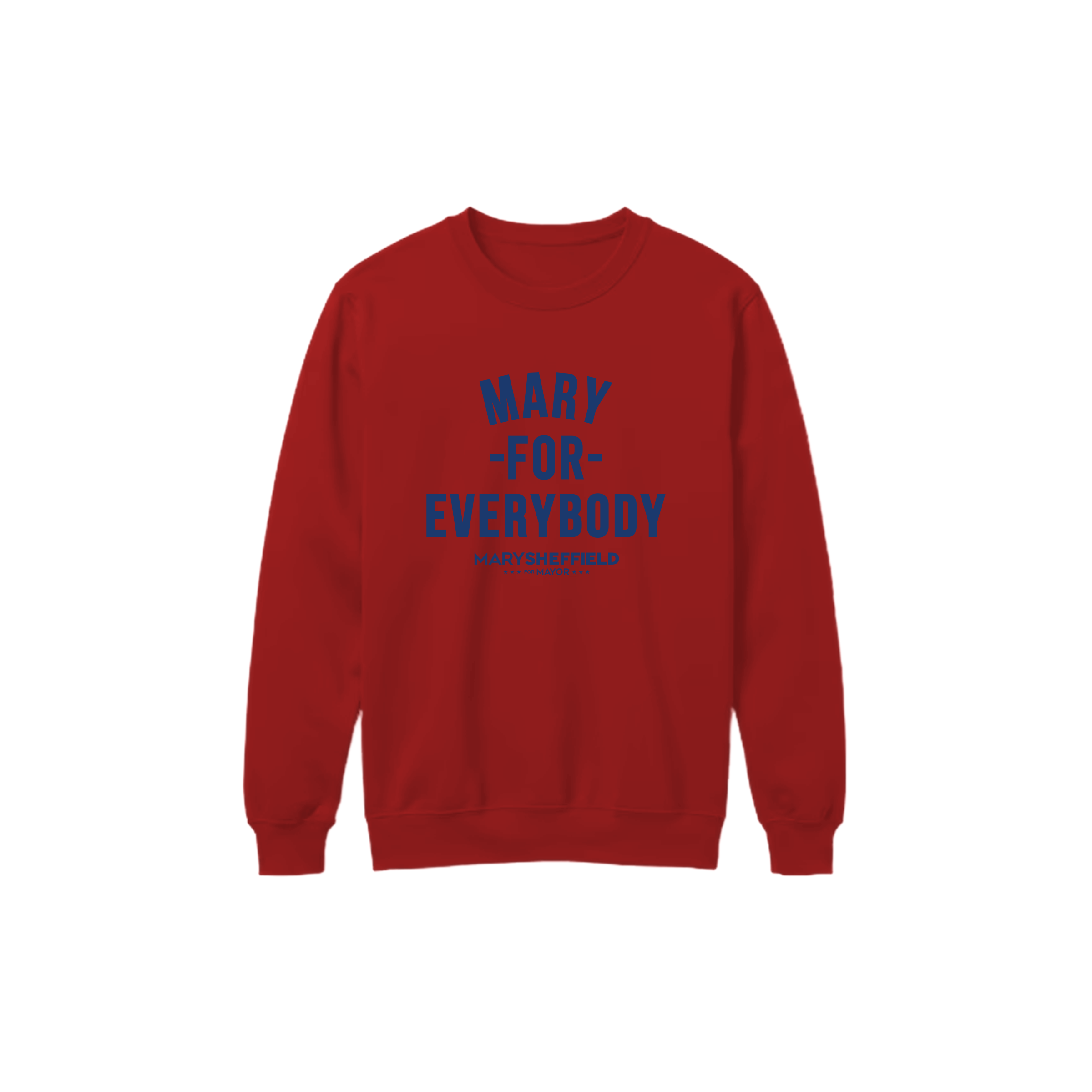Mary For Everybody Crew - Red/Navy