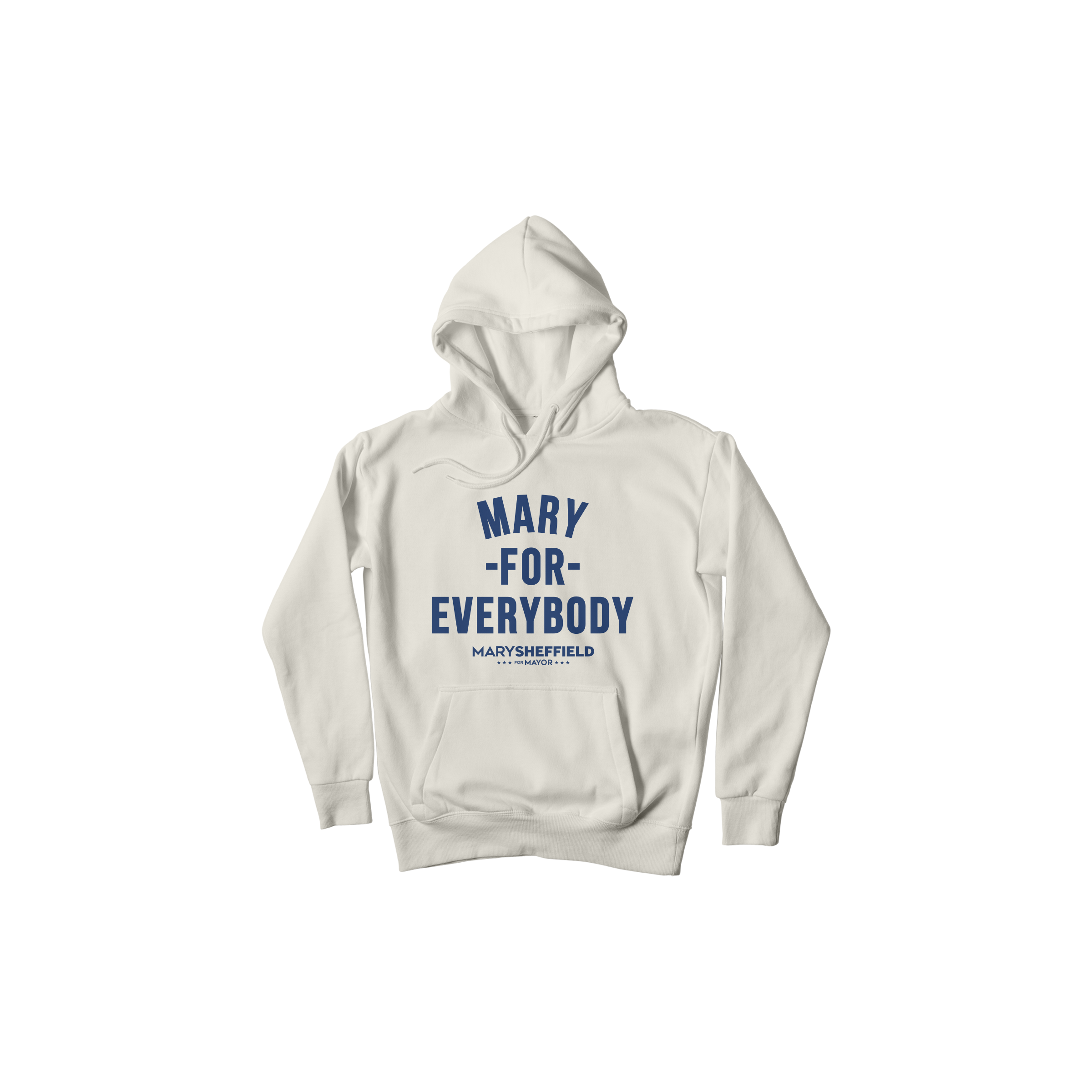 Mary For Everybody Hoodie - Tan/Navy