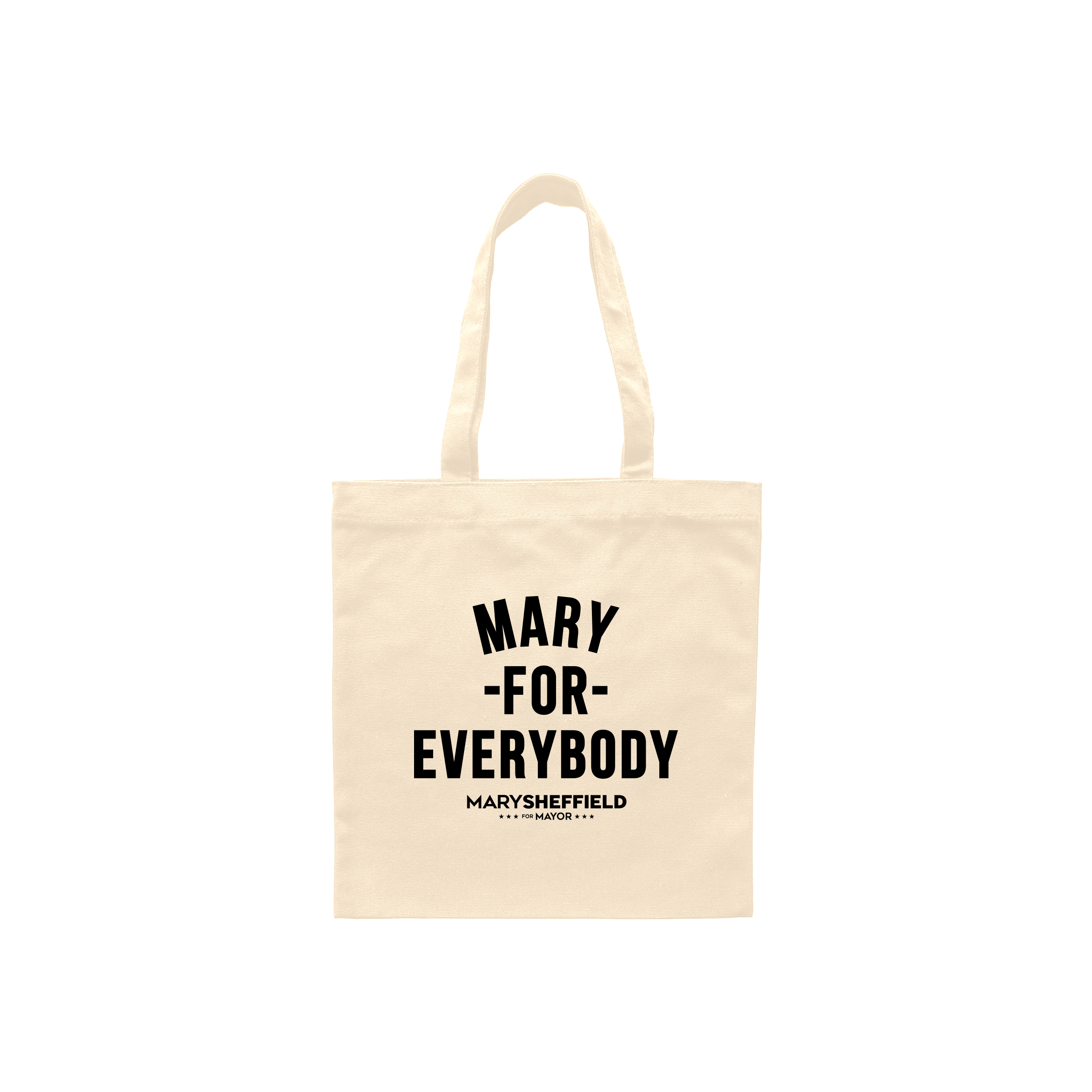 Mary For Everybody Tote Bag - Canvas/Black