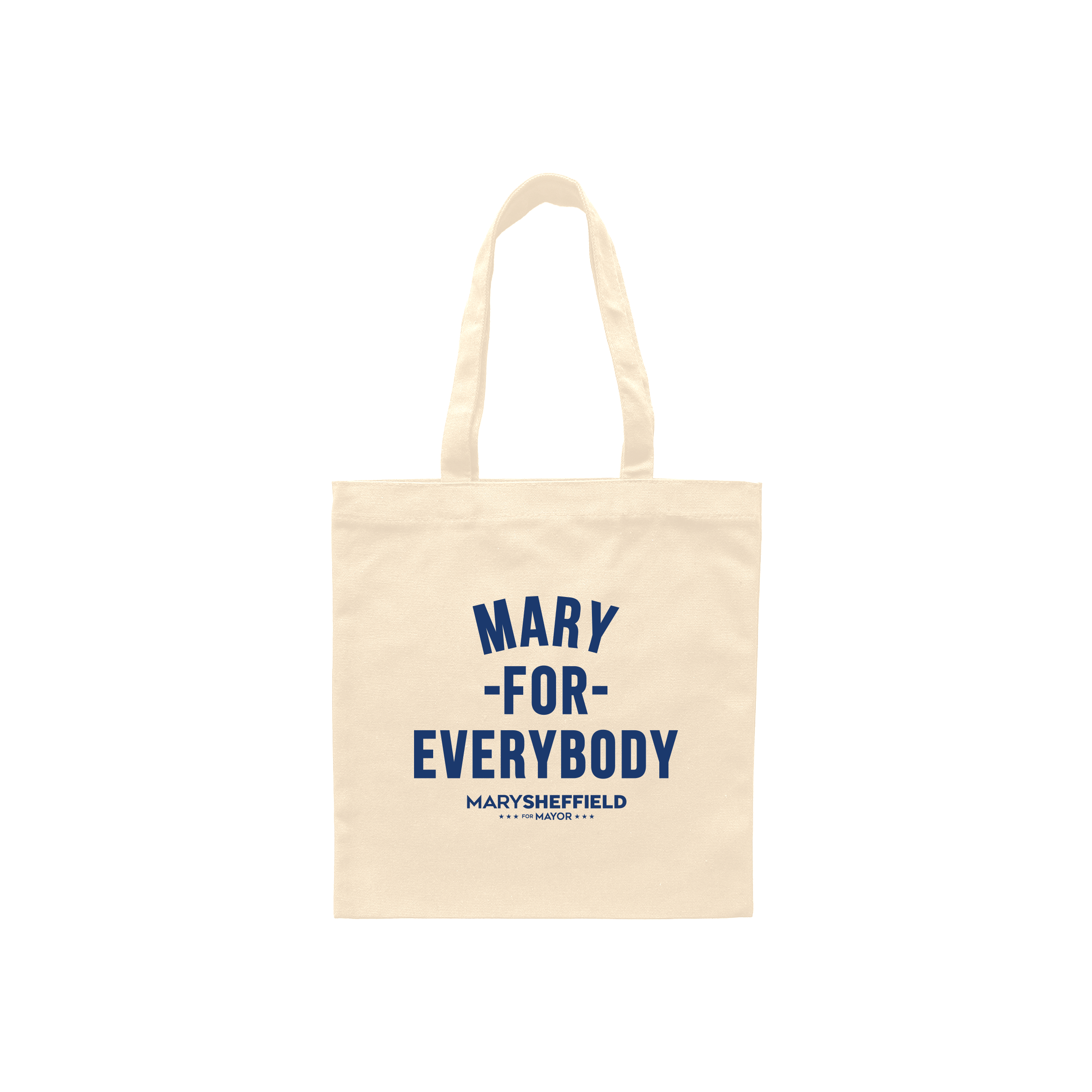 Mary For Everybody Tote Bag - Canvas/Navy