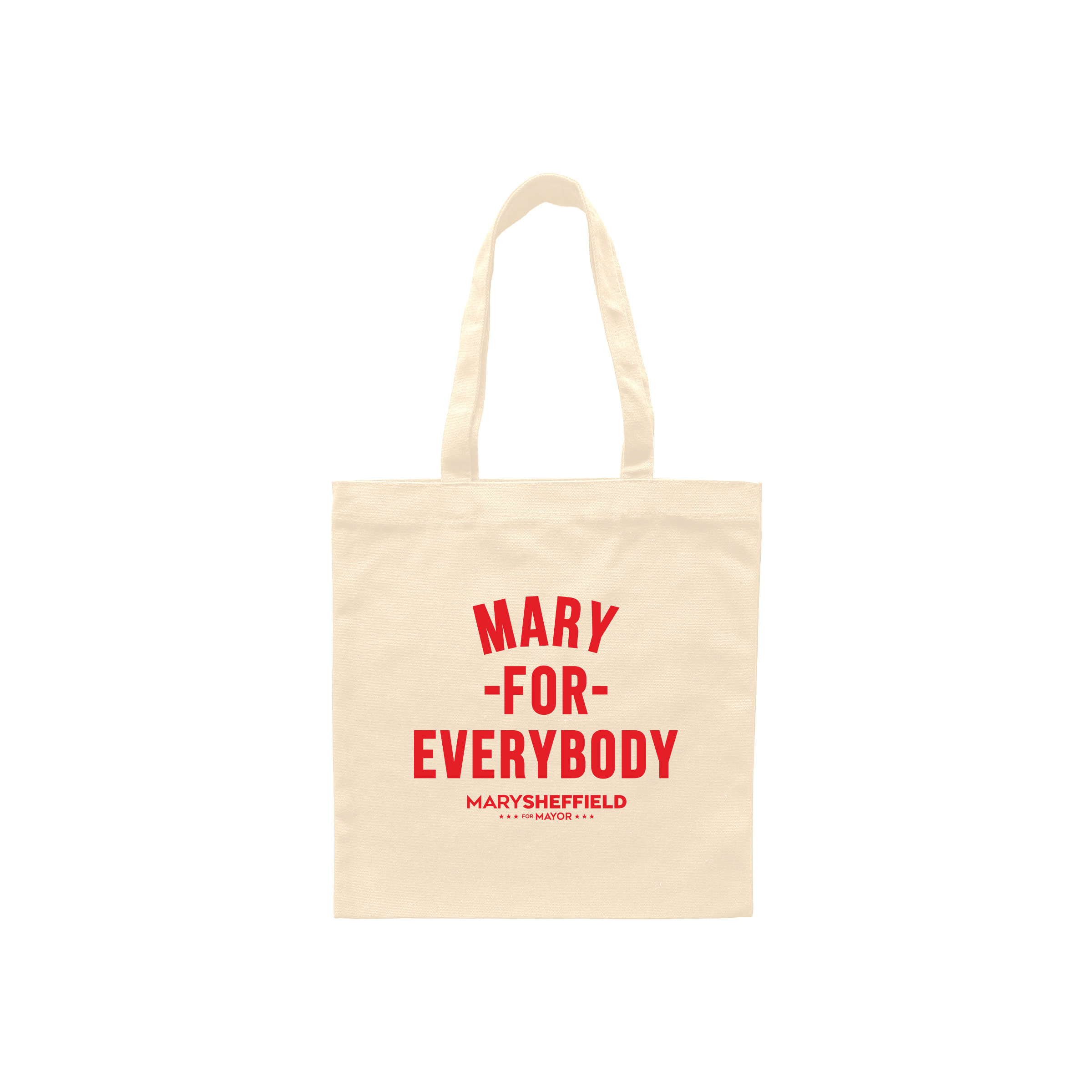 Mary For Everybody Tote Bag - Canvas/Red