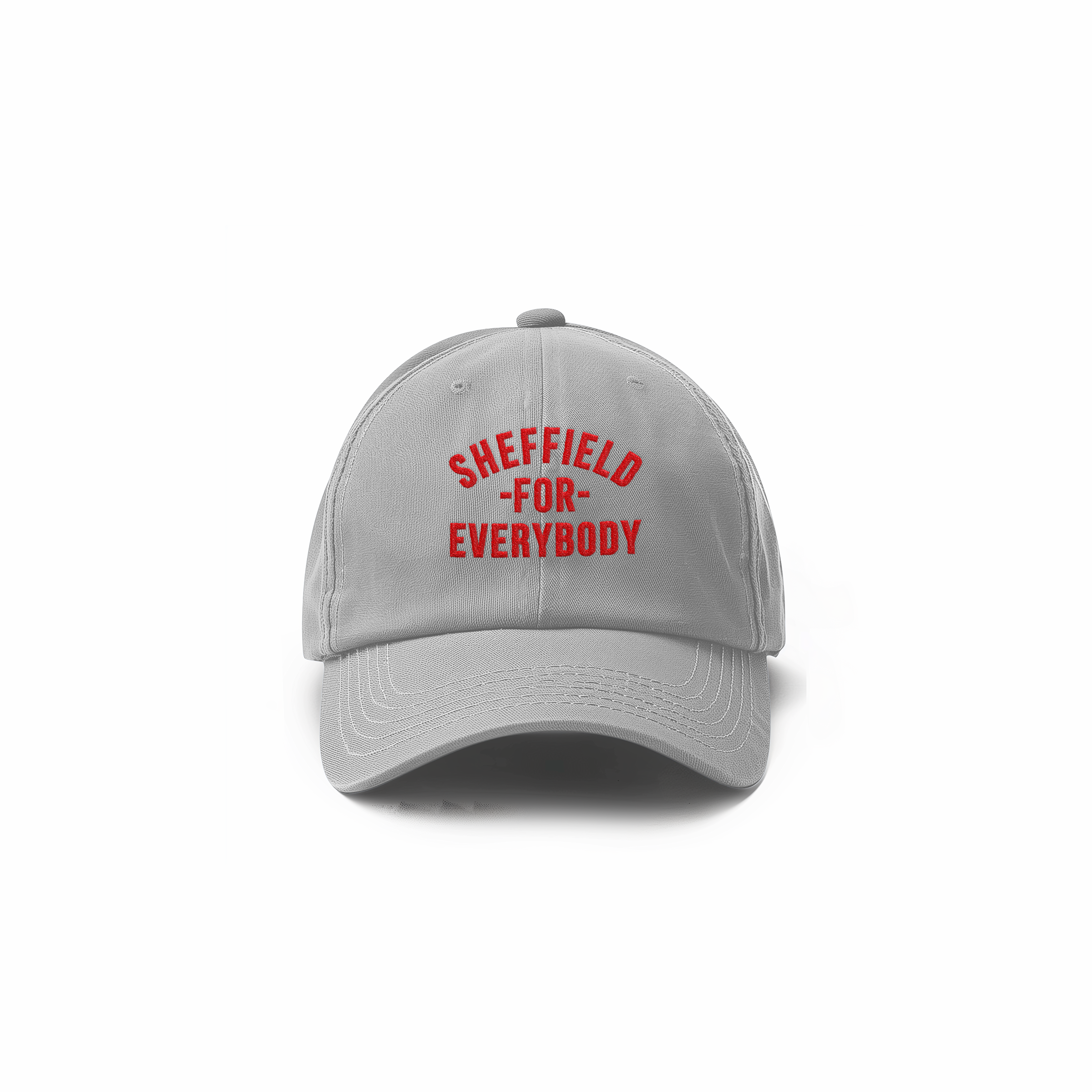 Sheffield For Everybody Cap - Grey/Red