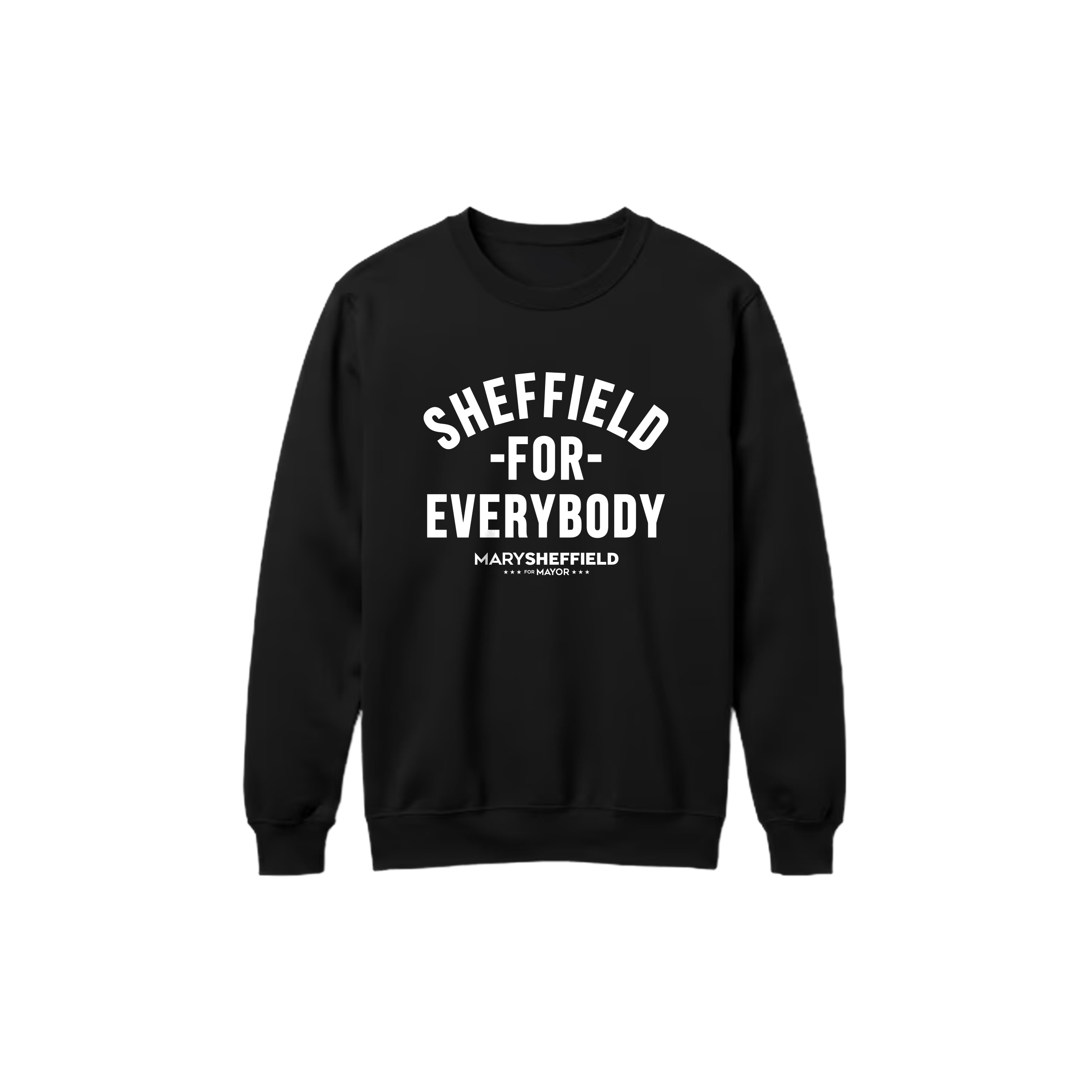 Sheffield For Everybody Crew - Black/White