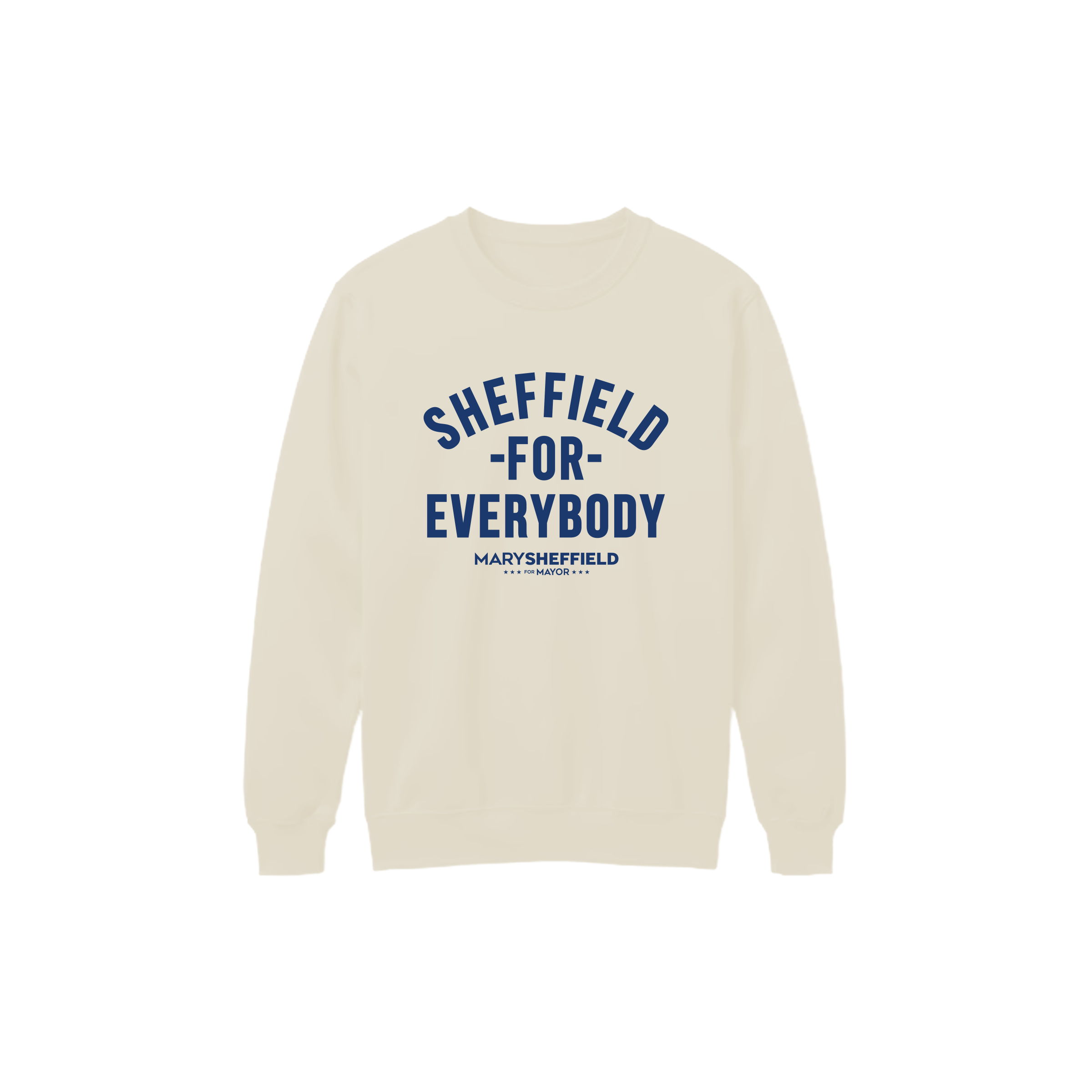 Sheffield For Everybody Crew - Tan/Navy