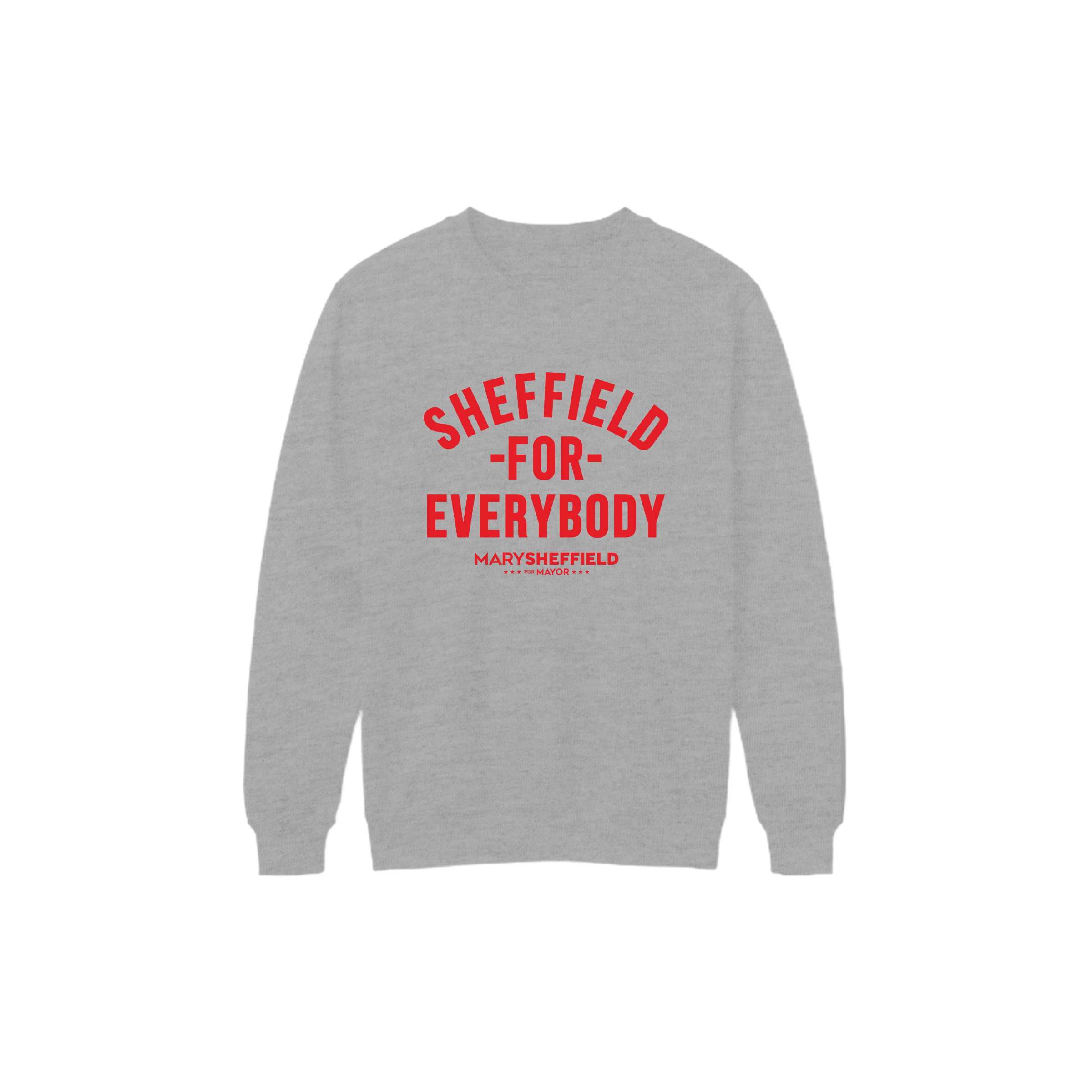 Sheffield For Everybody Crew - Grey/Red