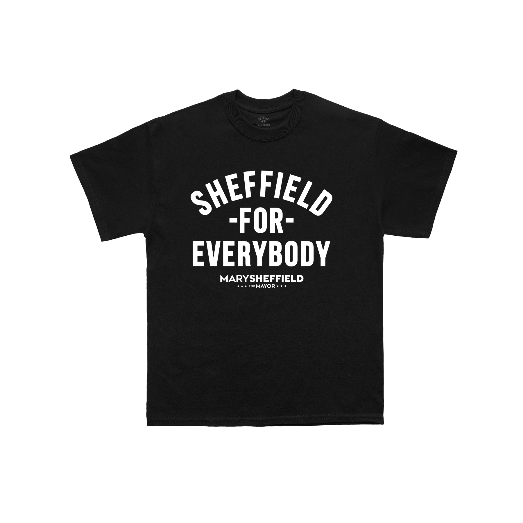 Sheffield For Everybody T-Shirt - Black/White