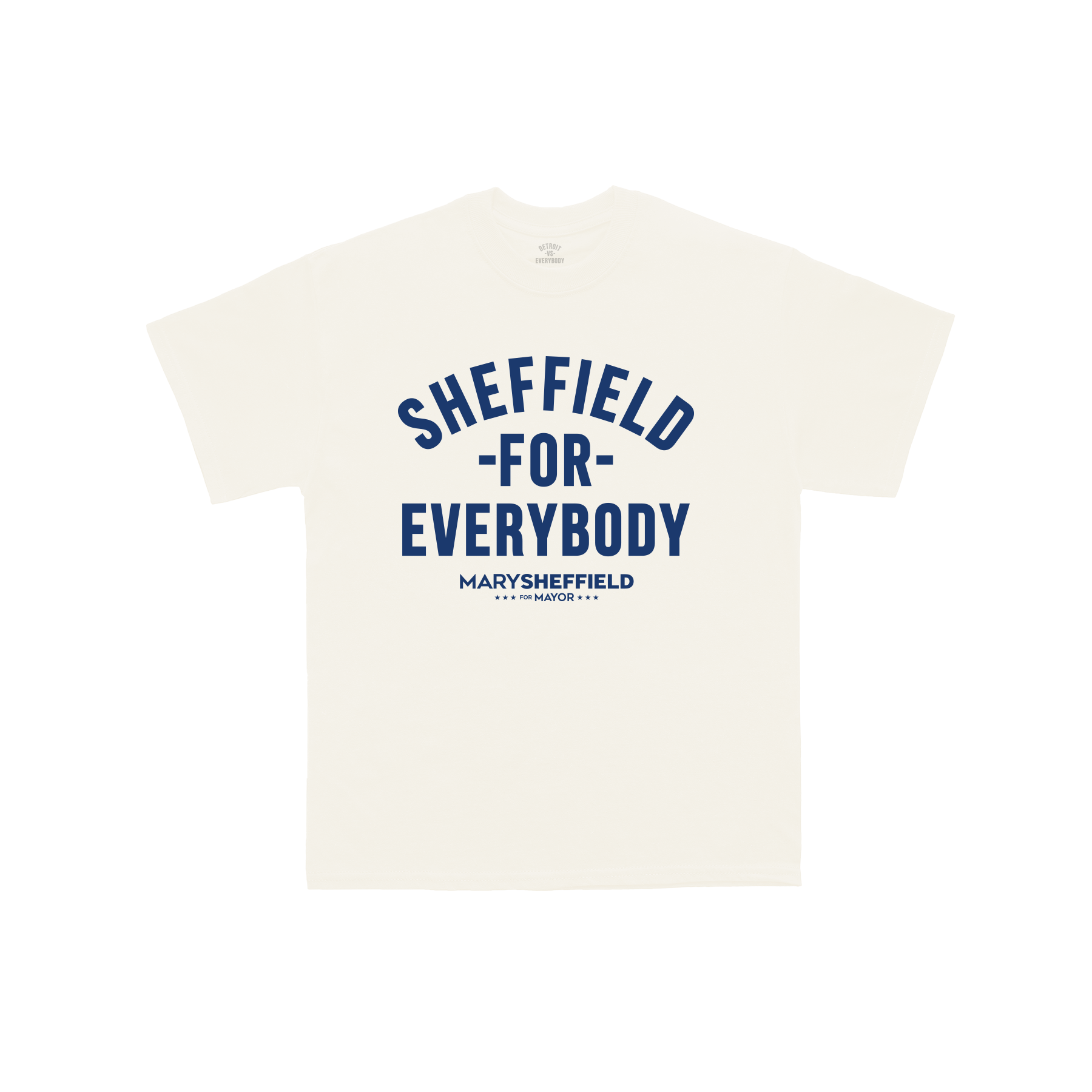 Sheffield For Everybody T-Shirt - Tan/Navy