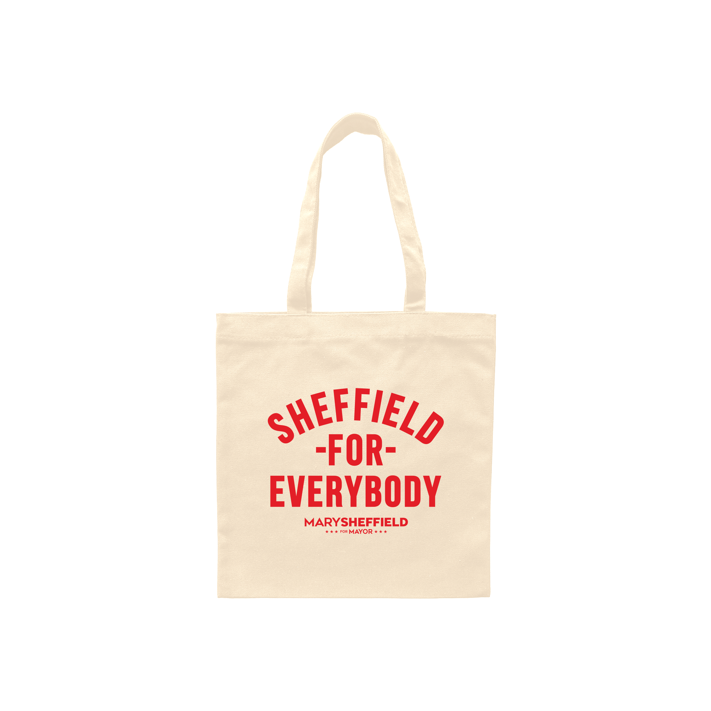 Sheffield For Everybody Tote Bag - Canvas/Red